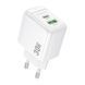 Сетевое зарядное устройство BOROFONE BAS45A Potential PD30W+QC3.0 charger(EU) White 656-01338 фото 2