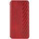 Кожаный чехол-книжка GETMAN Cubic (PU) для Samsung Galaxy A07 Красный 555-02591 фото 1
