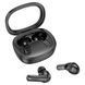 Бездротові навушники HOCO EQ6 Shadow true wireless BT headset Black 656-01621 фото 3