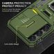 Ударостійкий чохол Camshield Army Ring для Samsung Galaxy S21+ Army Green 777-05057 фото 2