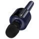 Портативна колонка-мікрофон HOCO L24 Shine karaoke microphone, 5W, Blue 6942007673785 фото 3
