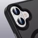 TPU+PC чохол Metal Buttons with MagSafe Colorful для Apple iPhone 16 (6.1") Black 555-03041 фото 4