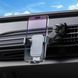 Тримач для мобільного BOROFONE BH94 Warrior gravity car holder(air outlet) Black Metal Gray 656-00467 фото 7