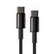 Кабель Baseus Tungsten Gold Fast Charging Type-C to Type-C 100W (1m) Blue P10319800321-03 фото 7