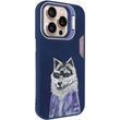 TPU+PC чехол Friends для iPhone 15 Pro (6.1") Blue Wolf