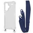 Чохол WAVE Clear Case With Strap для Xiaomi Redmi Note 13 Pro+ Midnight Blue 208-05191 фото