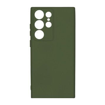 Чехол Silicone Cover Full Camera для Samsung Galaxy S23 Ultra (S918) Dark Green 777-02492 фото