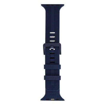 Ремешок Silicone Shine Band для Apple Watch 42/44/45/49 mm Midnight blue 212-00848 фото