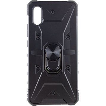 Ударопрочный чехол Pathfinder Ring для Xiaomi Redmi 9A Black 777-07902 фото