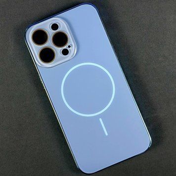 Чехол Matte TPU Soft Touch Magnetic для iPhone 13 Pro Max Blue 214-02239 фото