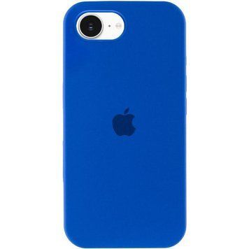 Чехол Silicone Case Full Protective для Apple iPhone 16e\17e (6.1") Capri Blue 555-04074 фото