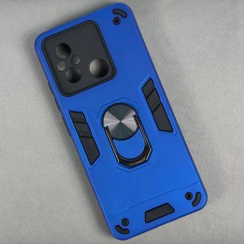 Ударопрочный чехол Armored Ring для Xiaomi Redmi A1 / A2 Blue 777-07724 фото