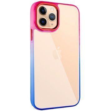 Чохол TPU+PC Fresh sip series для Apple iPhone 11 Pro (5.8") Синій / Рожевий 777-06674 фото