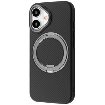 Чехол Proove Reinforce Case with Magnetic Ring iPhone 16 Gray 656-05064 фото