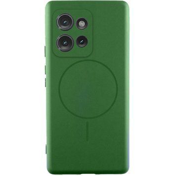 Чехол Silicone Cover Lakshmi Full Camera with MagFit для Motorola Moto G75 5G Зеленый 555-02047 фото