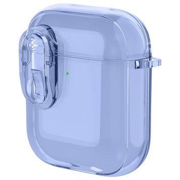 Футляр TPU Colorful для наушников Airpods 1/2 Blue 203-00394 фото