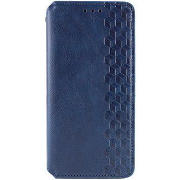 Шкіряний чохол-книжка GETMAN Cubic (PU) для Xiaomi Redmi 15C (EU) Синий 777-07852 фото