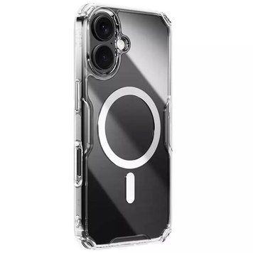 TPU чехол Nillkin Nature Pro Magnetic для Apple iPhone 17 (6.3") Transparent 777-08023 фото
