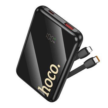 Power Bank Hoco Q37 Graceful 22.5W+PD20W с двумя cables 10000mAh Черный 656-03289 фото