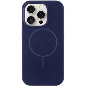 Силиконовый чехол с MagSafe для iPhone 11 Pro Max Midnight blue 214-01760 фото