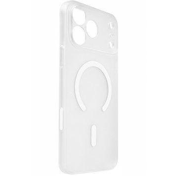 Чехол PC Slim Matte with Magnetic Fit (camera button) для Apple iPhone 17 Pro Max / 18 Pro Max (6.9") White 656-09143 фото