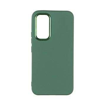 Чохол Silicone Cover Metal frame для Samsung Galaxy A54 5G (A546) Army green 208-03455 фото