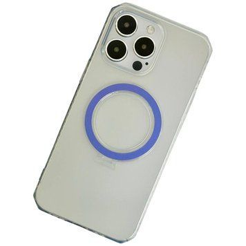 Чехол Octagon Matte Rhombus Side Case with MagSafe для iPhone 13 Pro Purple 214-01902 фото