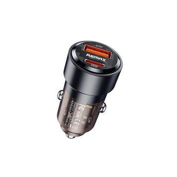 Автомобильное зарядное устройство REMAX Walking Series 75W PD+QC 1C+1A Fast Car Charger RCC360 Black 6954851209133 фото