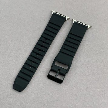 Силіконовий ремінець GEAR 4 GE-03 для Apple Watch 38/40/41 mm Чорний 212-00490 фото