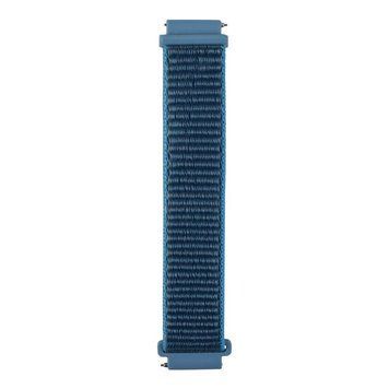 Ремінець Универс 20mm Nylon для Samsung/Amazfit/Huawei Blue 212-02688 фото