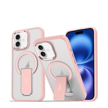 Чохол для смартфона Magnetic Stand для iPhone 16 Pink 666-01983 фото