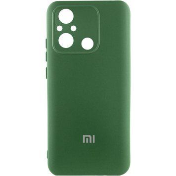 Чохол Silicone Cover Lakshmi Full Camera для Xiaomi Redmi 12C / Poco C55 Зелений 555-02197 фото