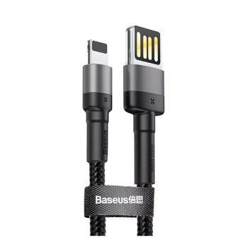 Кабель Baseus Cafule Lightning Special Edition 2.4A (1m) Gray 209-00227 фото