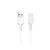 Кабель HOCO X13 USB to Type-C 3A, 1m, PVC, PVC connectors, White 6957531061199 фото