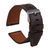Ремінець Универс 22mm Leather strap with straight tip для Samsung/Amazfit/Huawei Dark Brown 212-02738 фото