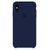 Силиконовый чехол для iPhone Xs Max Dark Blue 208-00181 фото
