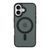 Чохол TPU+PC Goldencis Matte with MagSafe для iPhone 16 Black 214-03402 фото