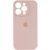 Силіконовий чохол з закритою камерою для iPhone 16 Pro Pink Sand 666-01251 фото