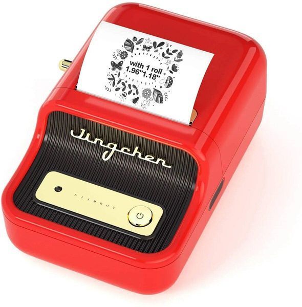 Термопринтер для друку наклейок NIIMBOT B21S Red 656-02113 фото