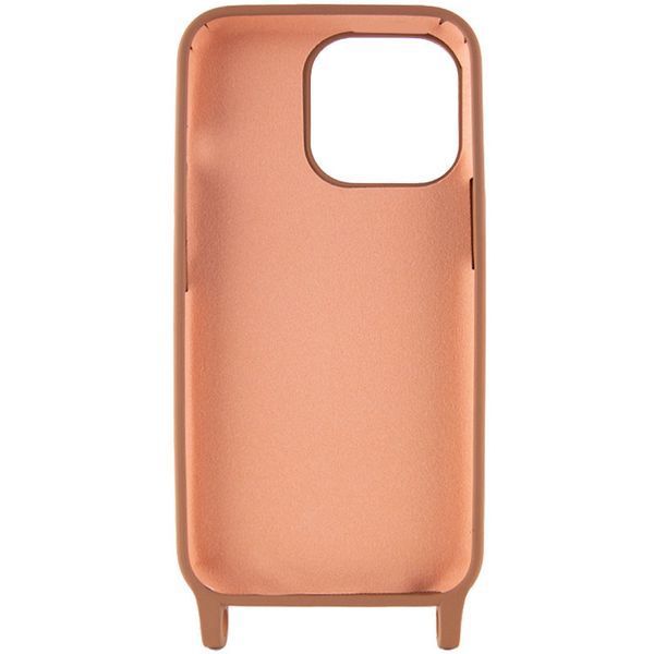 Чехол TPU two straps California для iPhone 12 Pro / 12 Brown 208-05621 фото