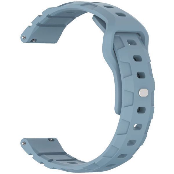 Силіконовий ремінець Defense для Smart Watch 20mm Light Blue 212-01706 фото