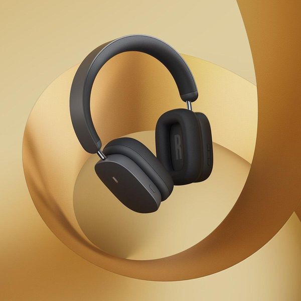 Навушники Baseus Bowie H1 Noise-Cancellation Wireless Headphones Grey 656-00854 фото