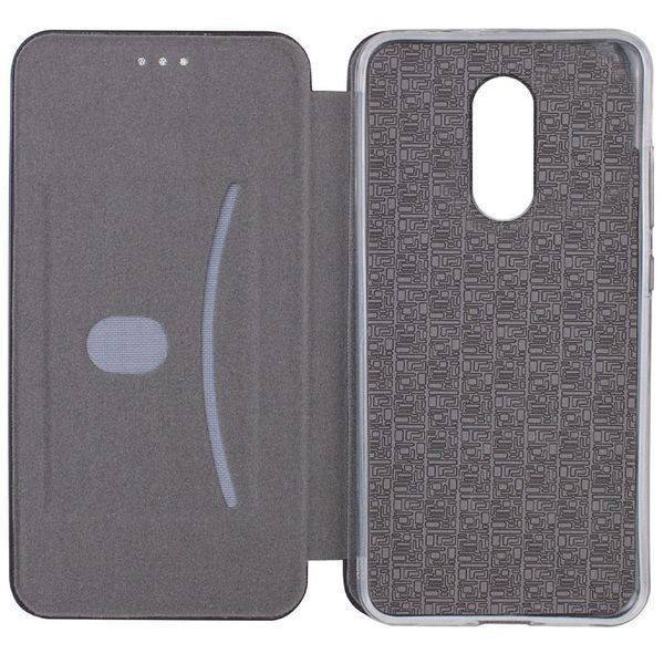 Кожаный чехол-книжка Classy для Xiaomi Redmi 5 Plus / Redmi Note 5 (SC) Темно-синий 777-03679 фото