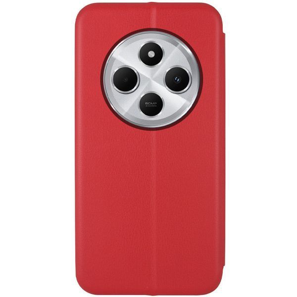 Кожаный чехол-книжка Classy для Xiaomi Redmi 14C / Poco C75 Red 777-05458 фото