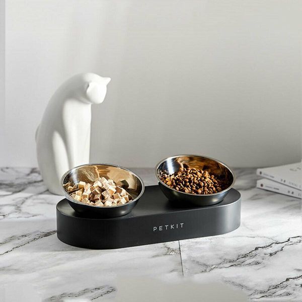 Годівниця PETKIT Fresh Nano Metal 15&deg; Adjustable Cat Feeding Bowl (P5201) 656-00005 фото