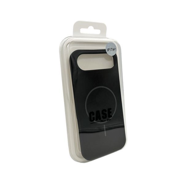 Чохол для смартфона Silicone Case Magnetic для Apple iPhone 17 Air Black 666-04088 фото