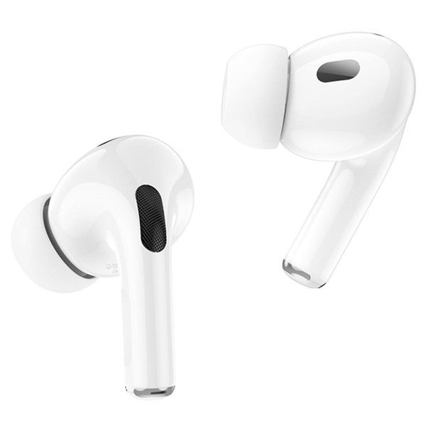 Бездротові навушники BOROFONE BW76 Brocade true wireless ANC noise reduction touch screen BT headset Champagne White 656-03837 фото
