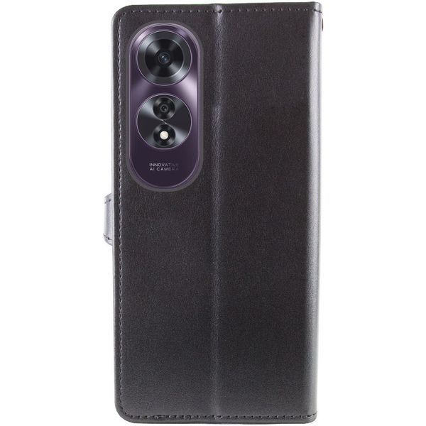 Кожаный чехол-книжка GETMAN Gallant (PU) для Oppo A60 4G Black 777-06174 фото