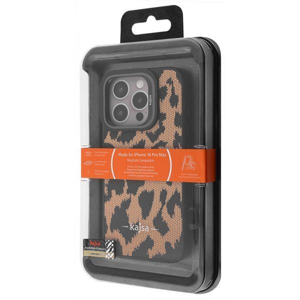 Чохол Kajsa Glamorus Collection with Magnetic Ring iPhone 16 Pro Max Gold 656-08143 фото