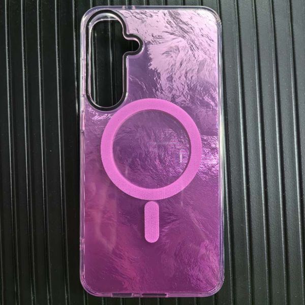 Чохол TPU Shiny Mountain (MagFit) для Samsung Galaxy S24+ Pink 555-02842 фото